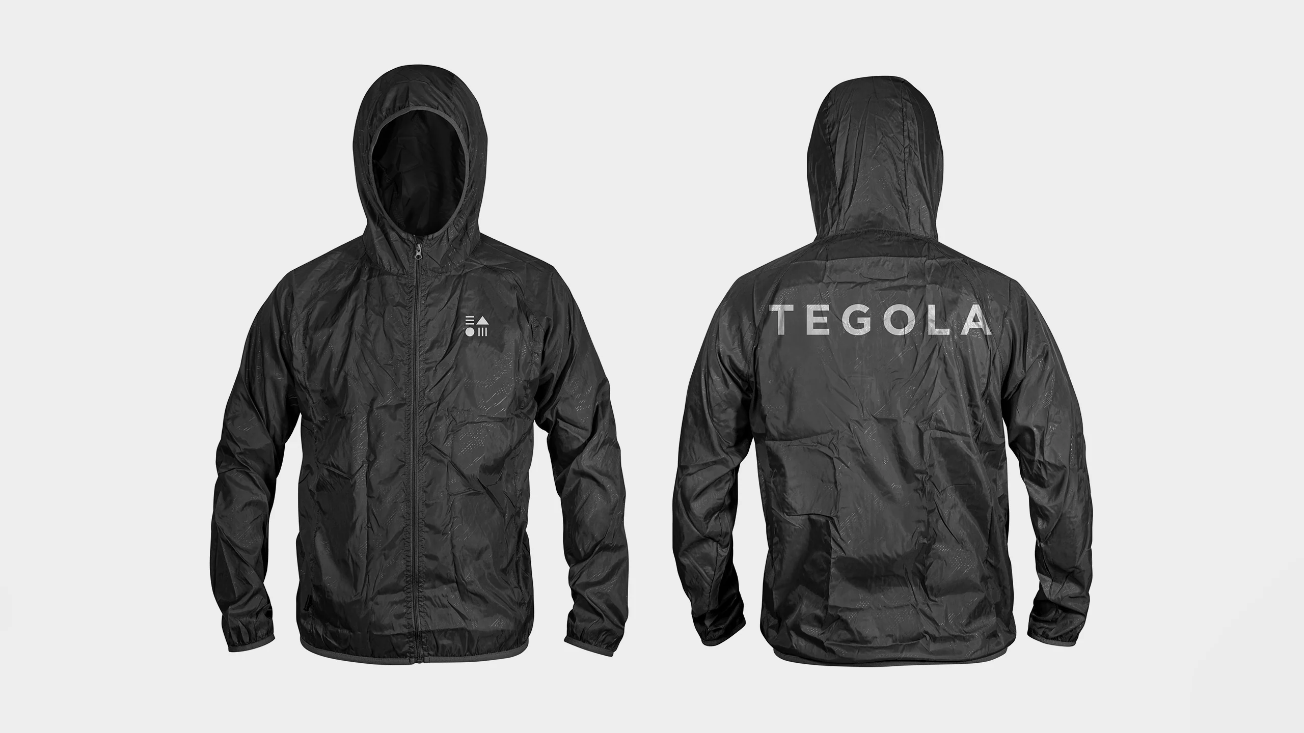 Ветровка TEGOLA — вид спереди и сзади